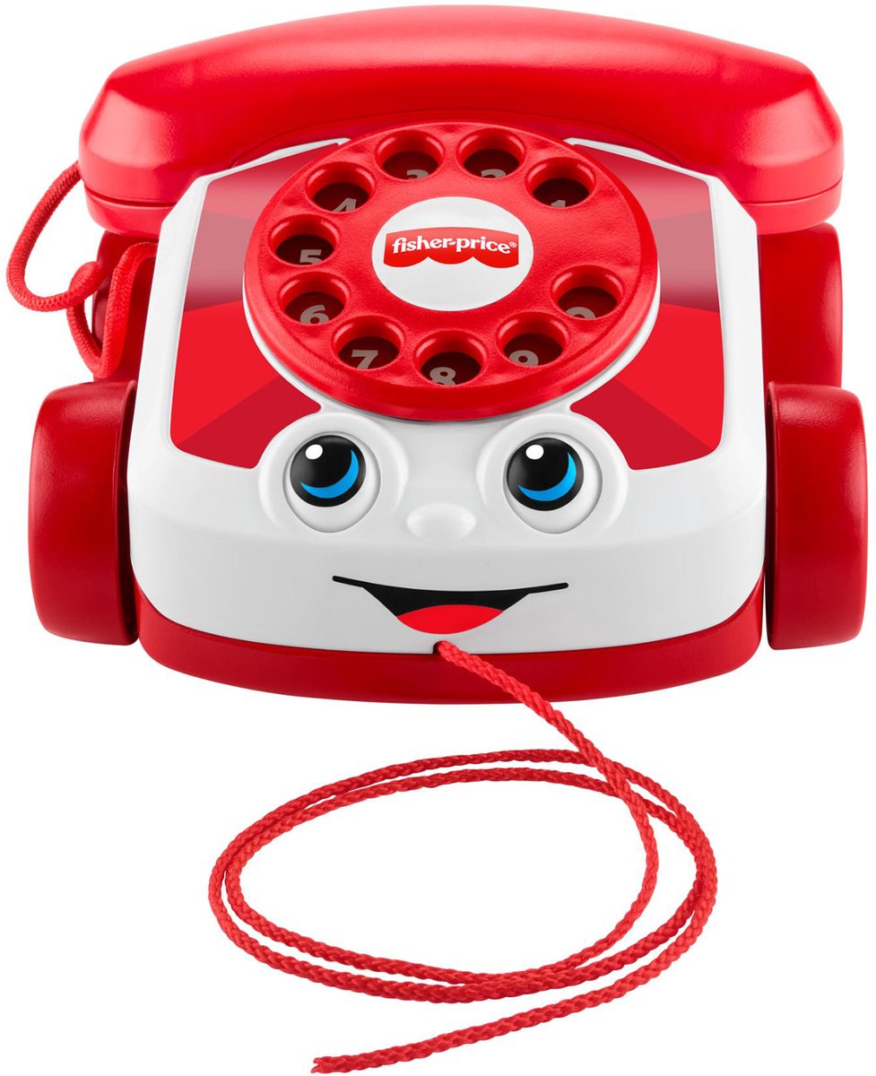 Fisher-Price Fisher price - mattel 80th anniversary ruby rode babbeltelefoon