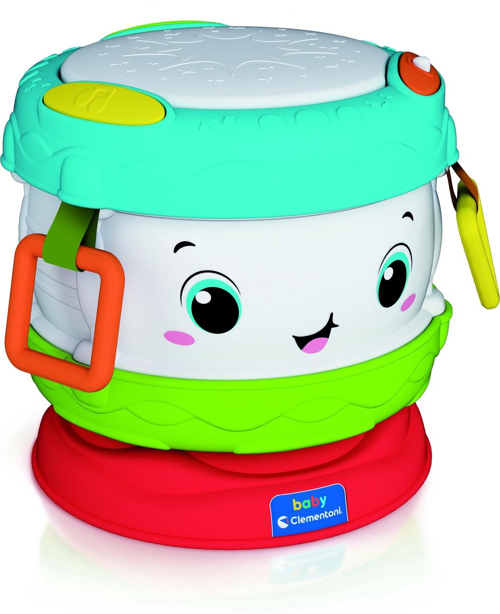 Clementoni Baby - baby activiteitentrommel, activiteitencentrum, 10-36 maanden - 17409