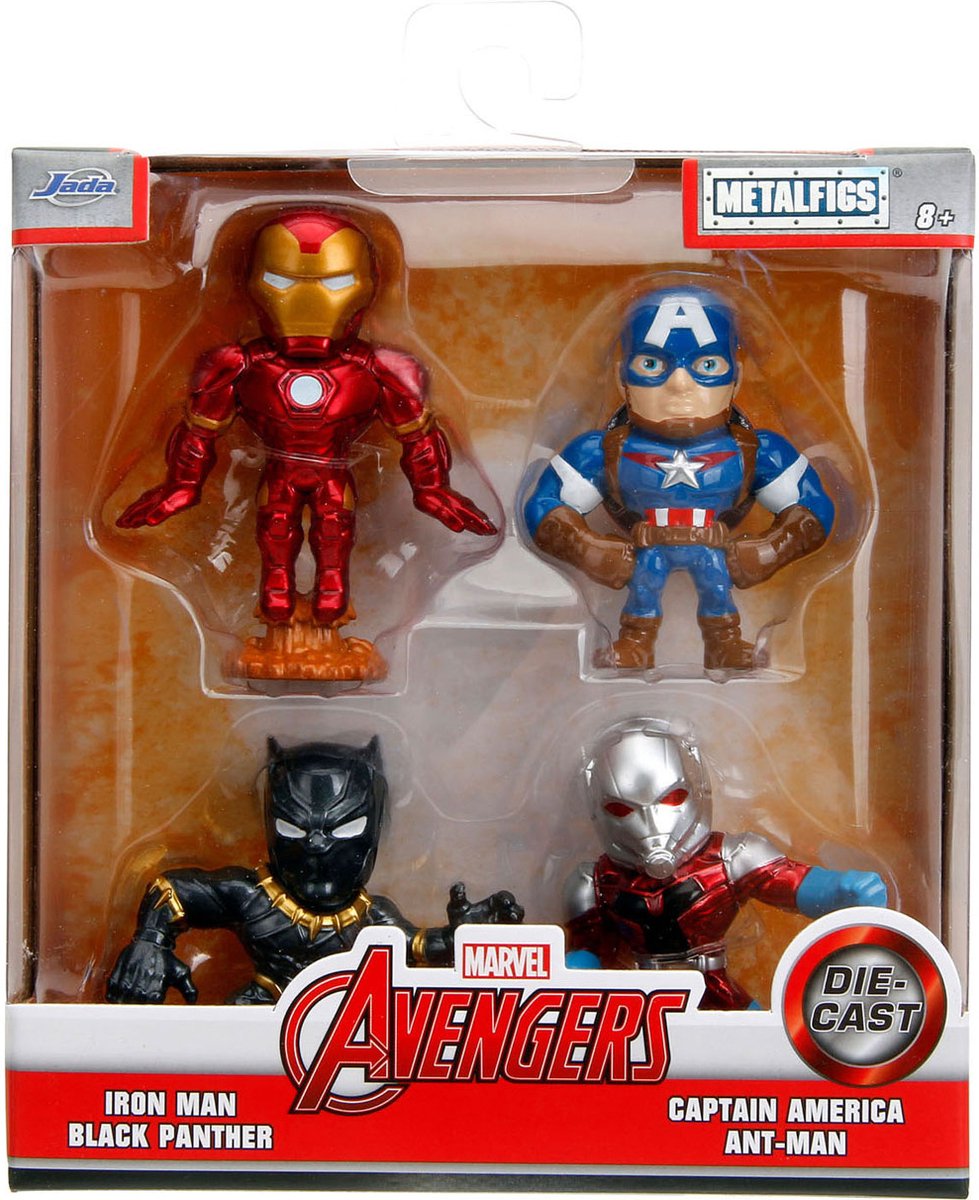Jada Toys Figurenset the avengers 7 cm 4 onderdelen