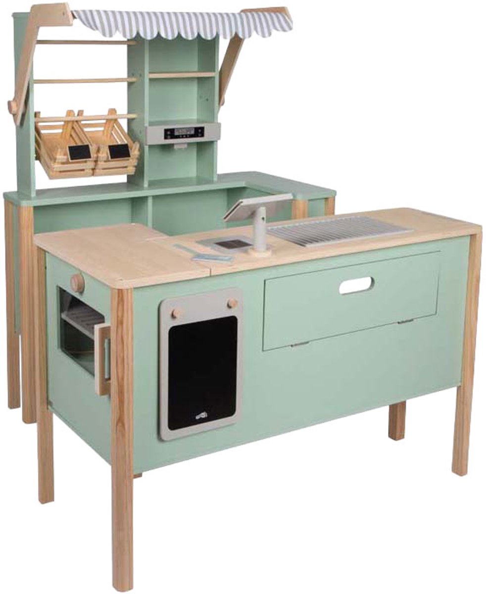 Small Foot - kinderwinkel en keuken groen fresh