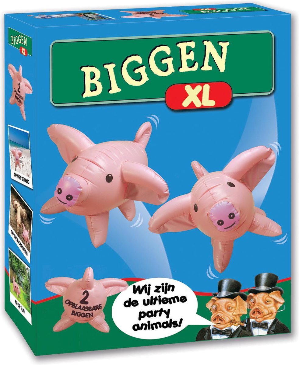 Winning Moves biggen xl - opblaasbaar partyspel voor binnen en buiten
