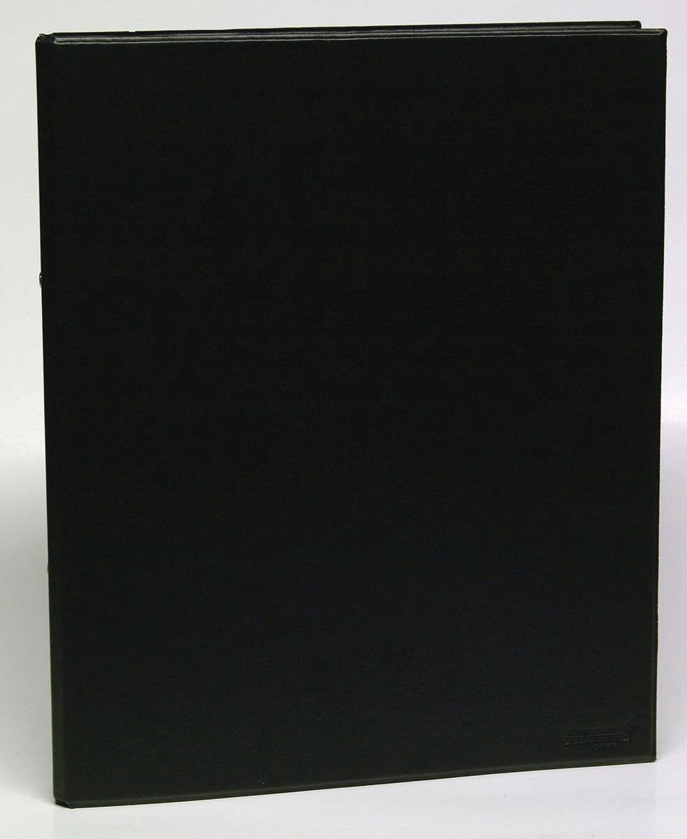 Aurora Ringmap voor ft a4 | 2 ringen van 25 mm | uit pvc | zwart