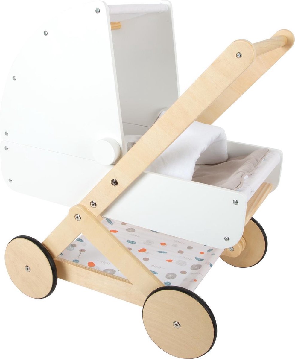 Small Foot - doll's pram little button