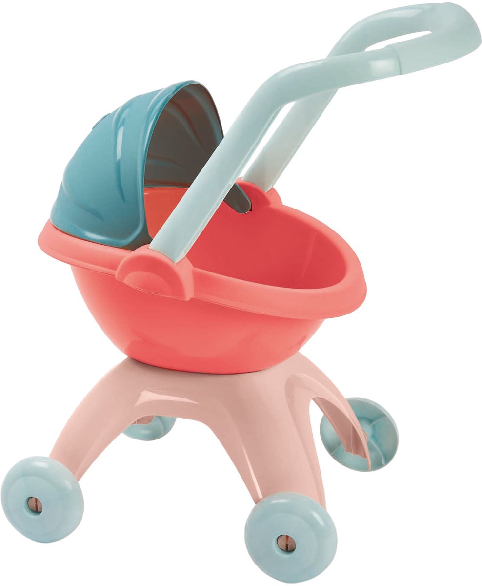 Écoiffier Ecoiffier nursery poppenwagen pastel