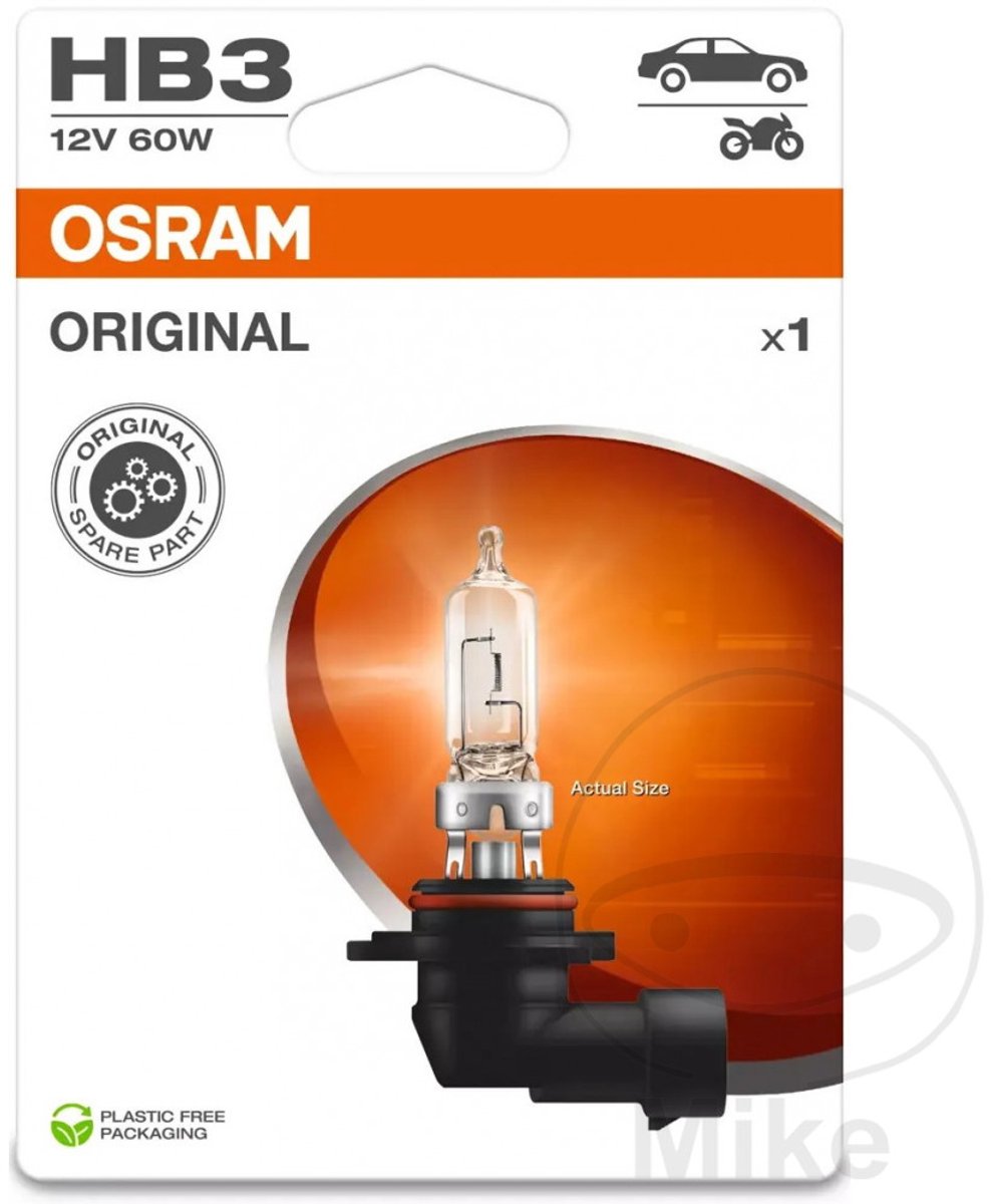 TCP Osram original 12v hb3 60w