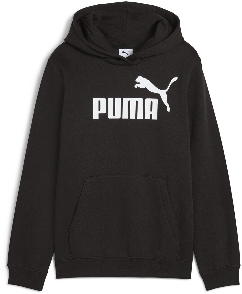 PUMA ess no. 1 logo hoodie fl g meisjes trui - black