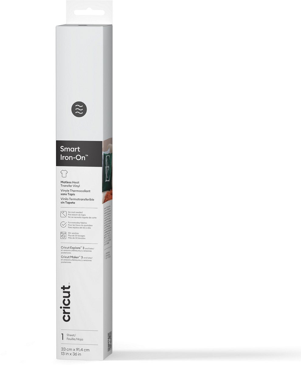 CRICUT smart iron-on 33x91cm – wit (1 vel)