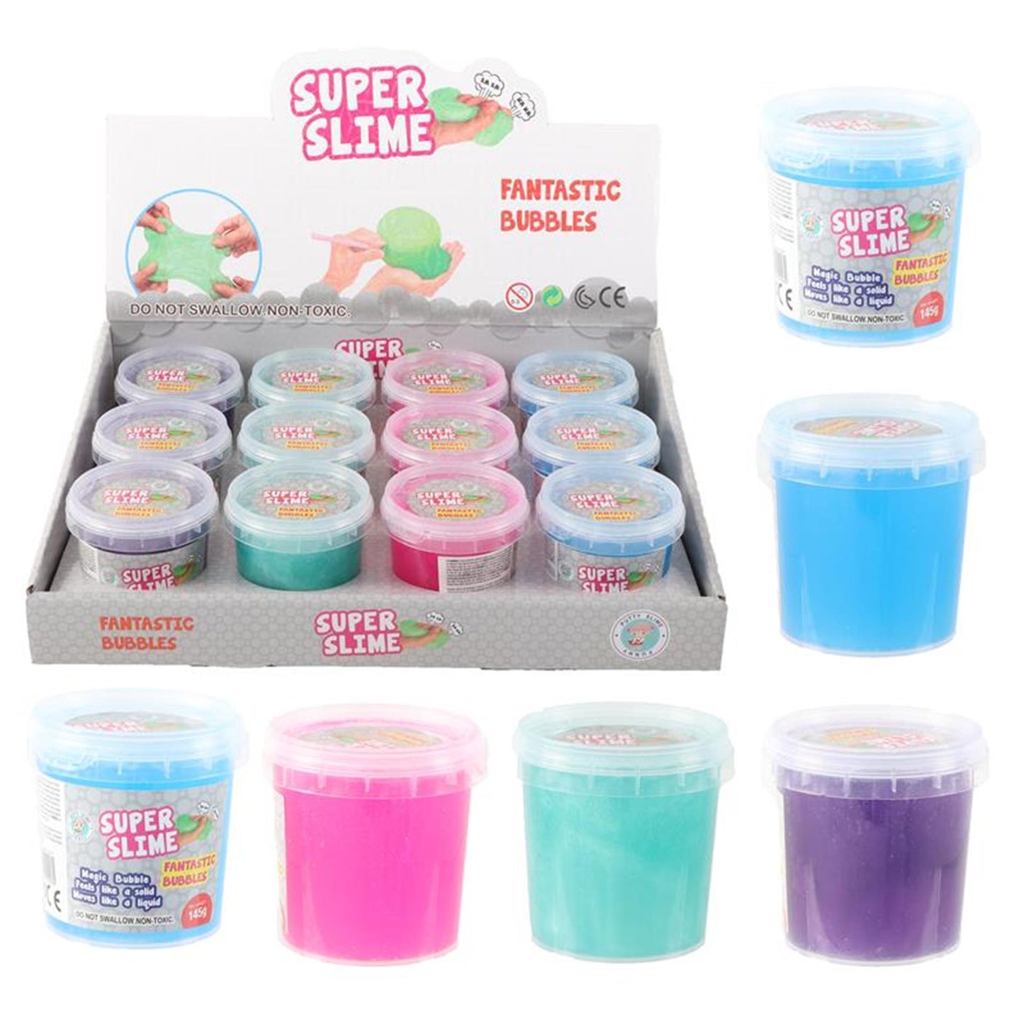Ty Super slime put glitter bubbles 160gr