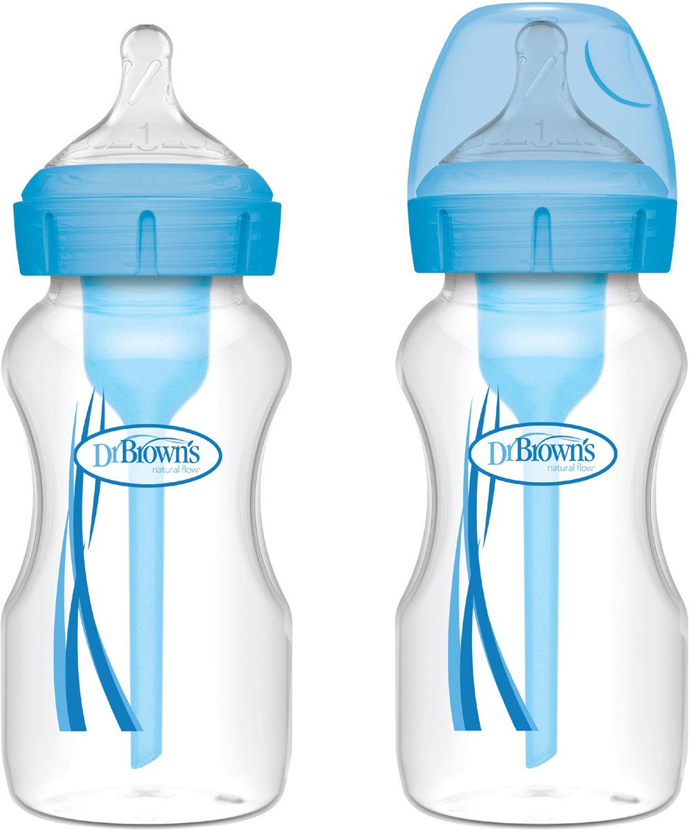 Dr. Brown's flessenset - duo options+ breed - 270 ml