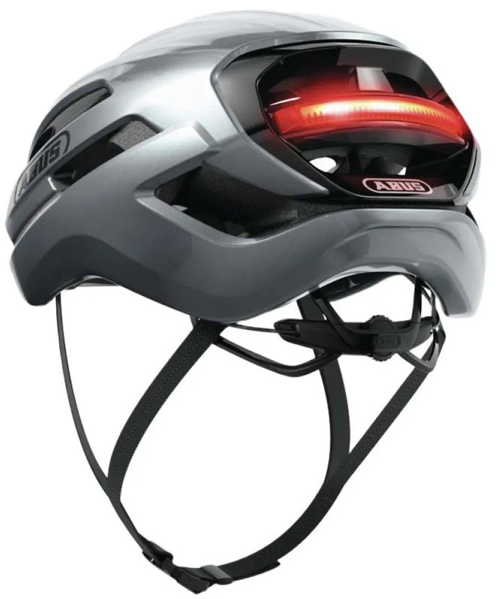 ABUS helm taipan led graphite silver s 51-55cm