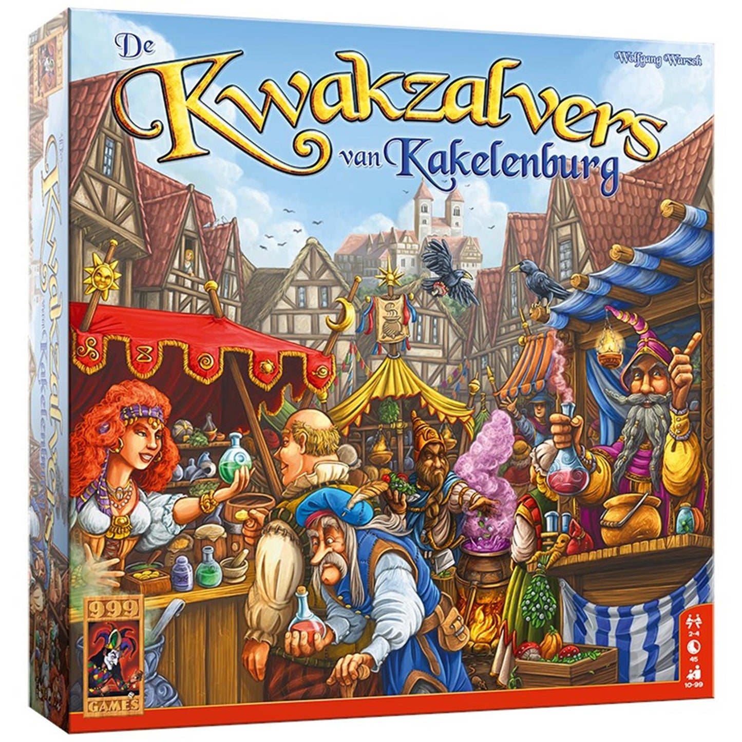 999Games 999 games de kwakzalvers van kakelenburg bordspel