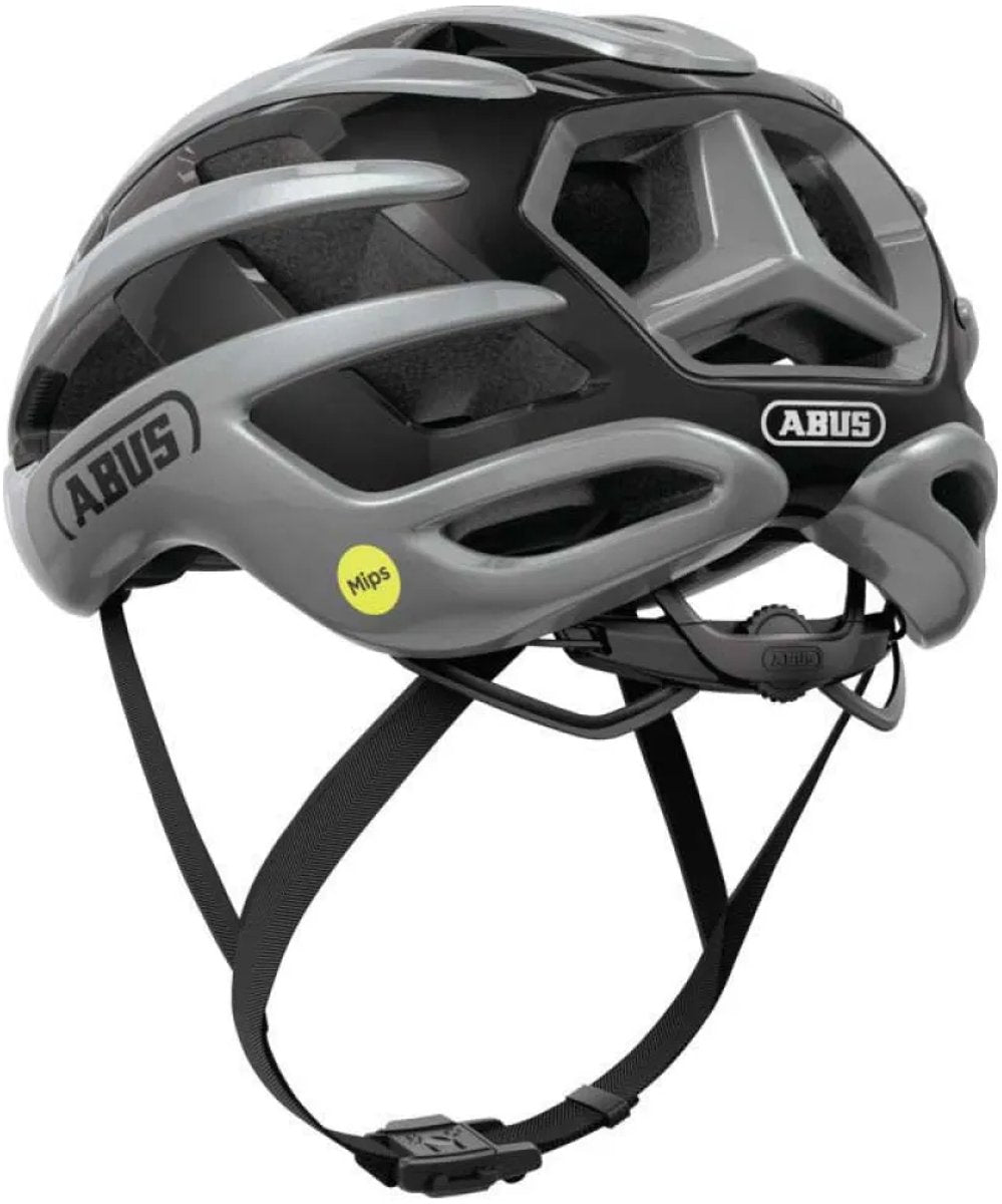 ABUS helm airbreaker 2.0 mips graphite silver m 54-58cm