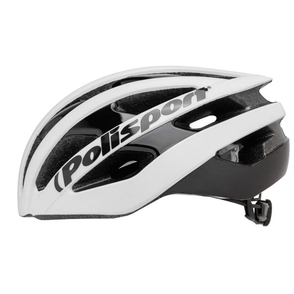 Polisport light pro fietshelm l 58-62cm mat wit zwart