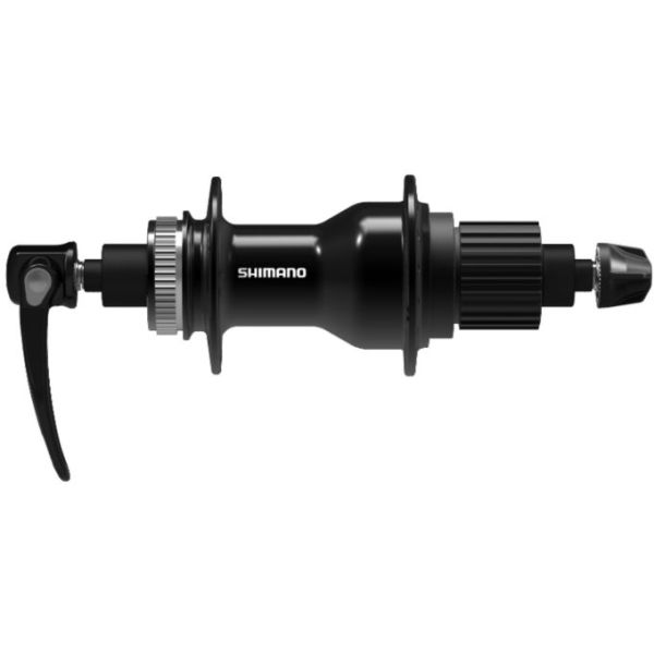 Shimano Achternaaf 12 speed fh-qc500-ms-b micro spline - cl - 36 gaats - 141 mm inbouw - zwart