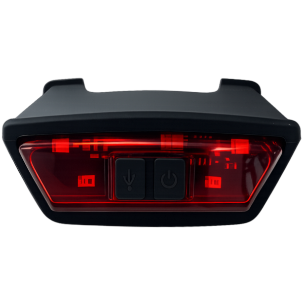Ked Achterlicht embrace mtb helm - led - usb oplaadbaar