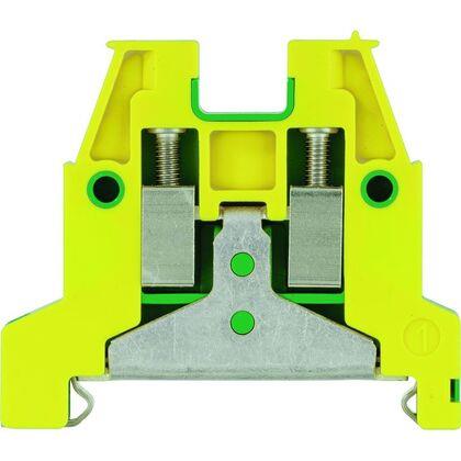 Allen-Bradley Railklem 4mm aarde groen geel