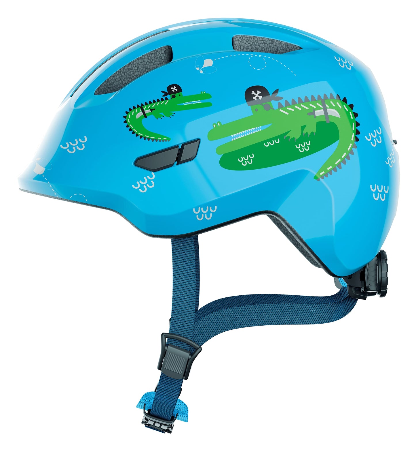 Abus helm Smiley 3.0 Blauw croco S 45-50cm