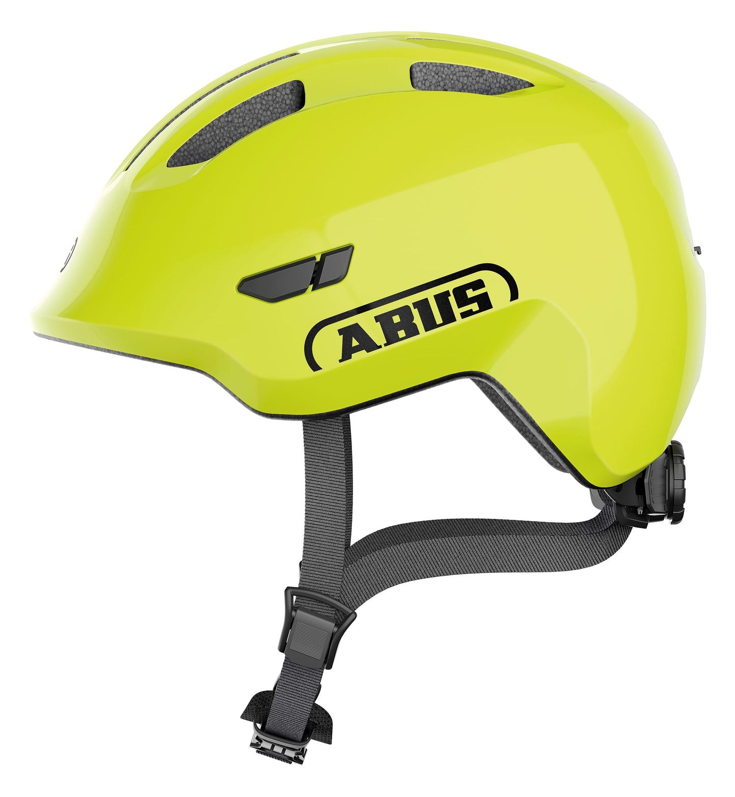 Abus helm Smiley 3.0 shiny Geel S 45-50cm