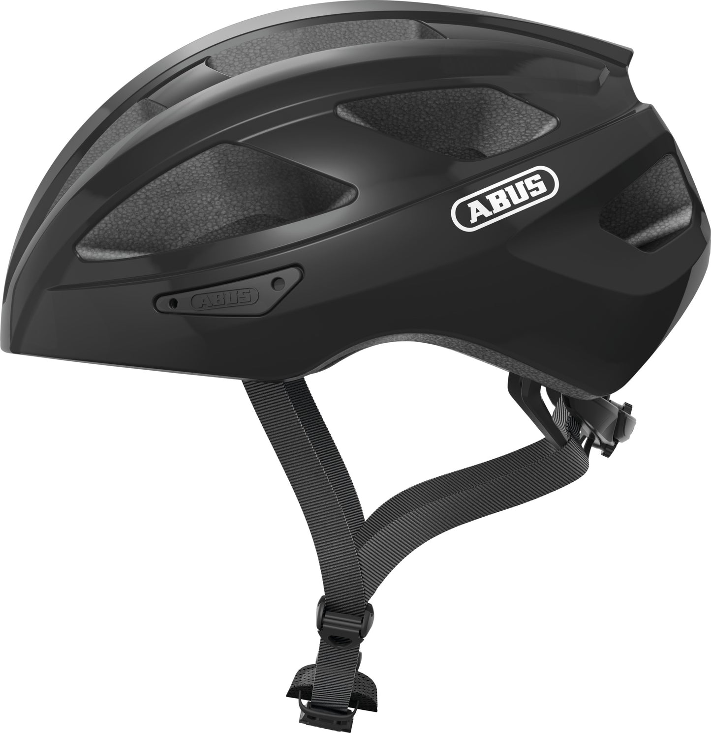 Abus helm MacatGoud shiny velvet Zwart M 52-58cm