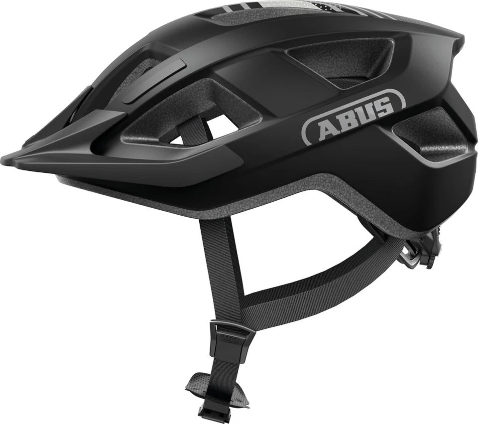 Abus helm aduro 3.0 led race black l 58-62cm