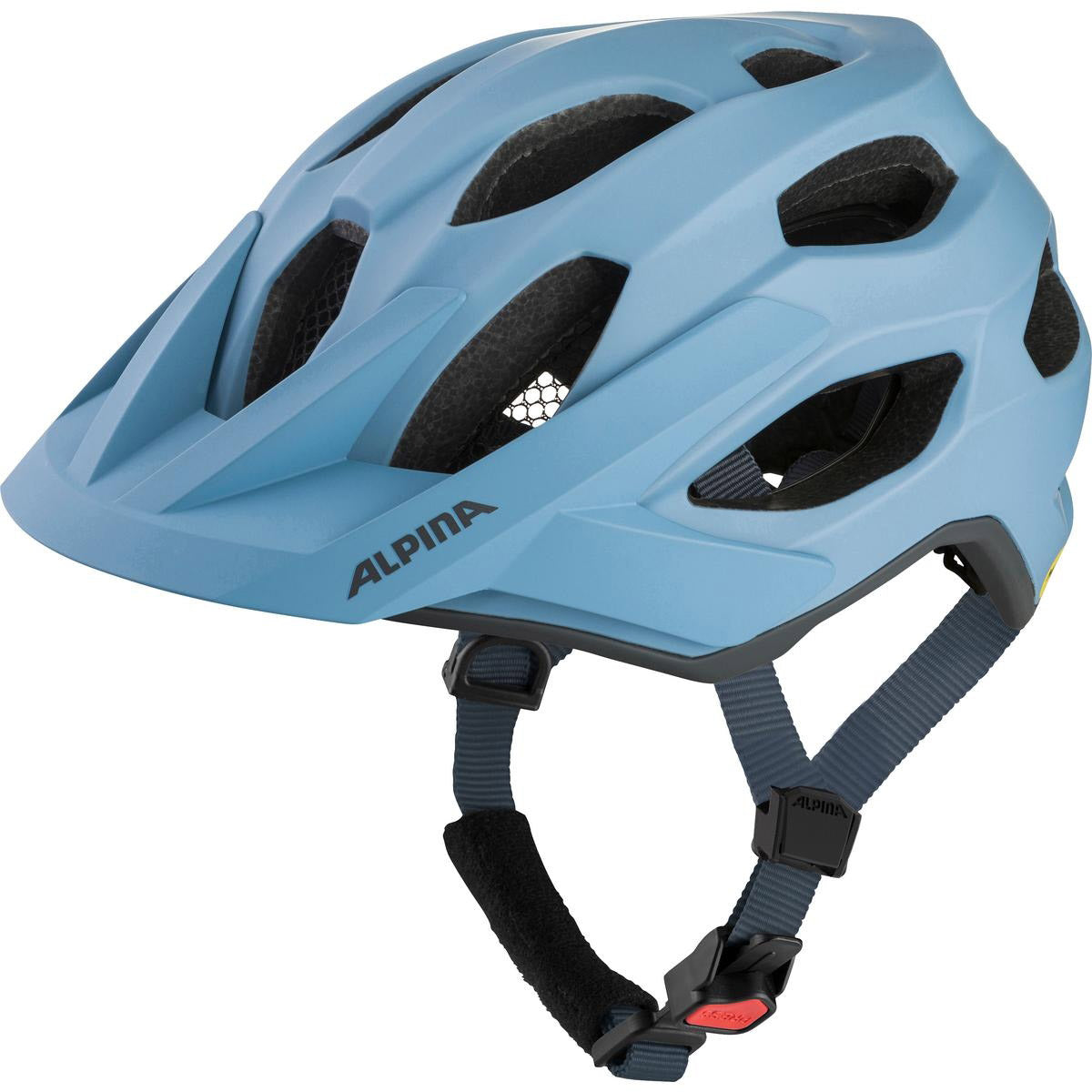Olympic Sportswear Alpina sports mtb helm apax mips 52-57 mat lichtblauw