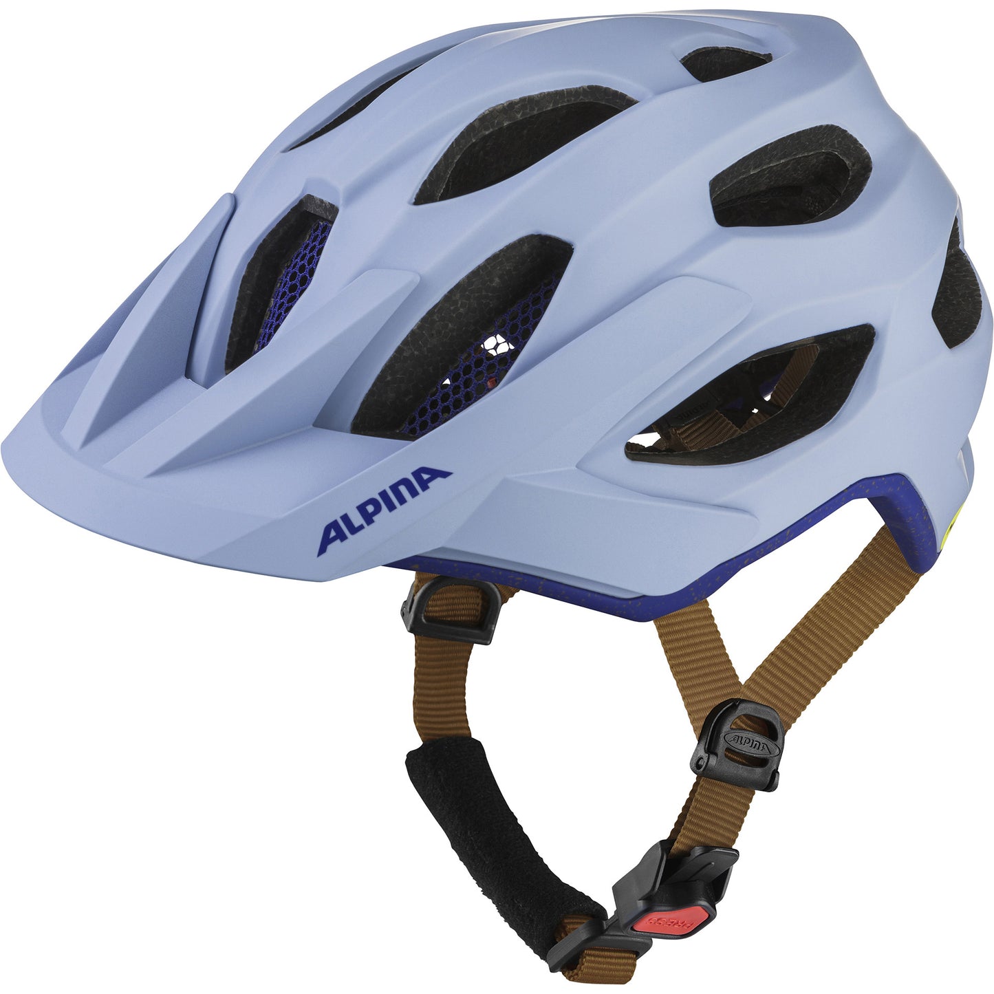 Olympic Sportswear Alpina sports mtb helm apax mips 52-57 mat lila