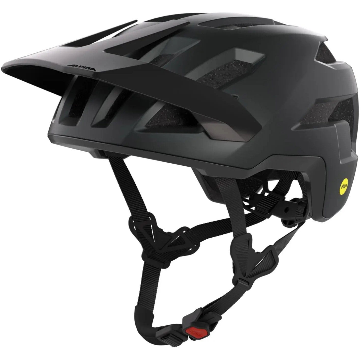 Olympic Sportswear Alpina sports mtb helm taunus mips 59-61 mat zwart
