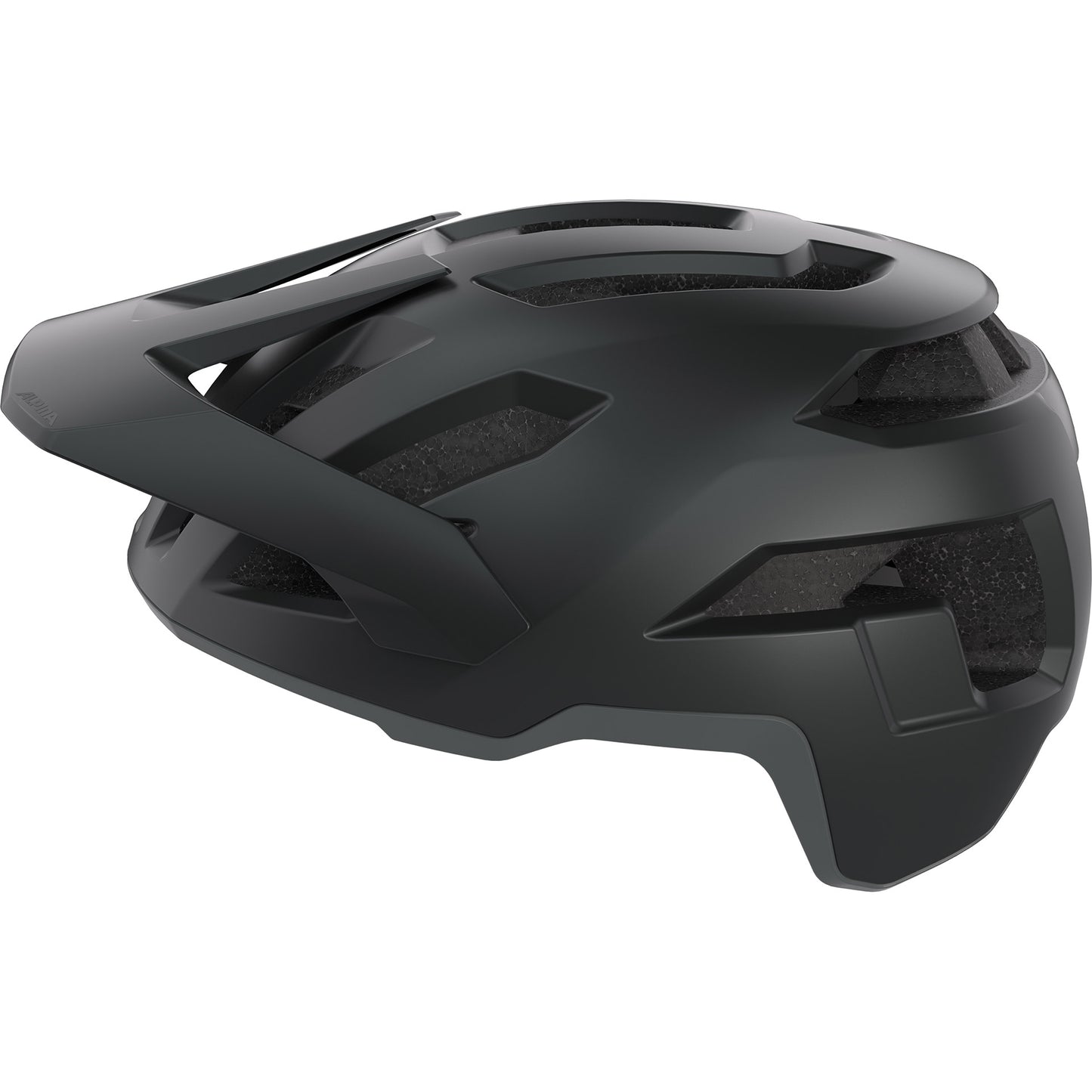 Olympic Sportswear Alpina sports mtb helm taunus 55-59 mat zwart grijs