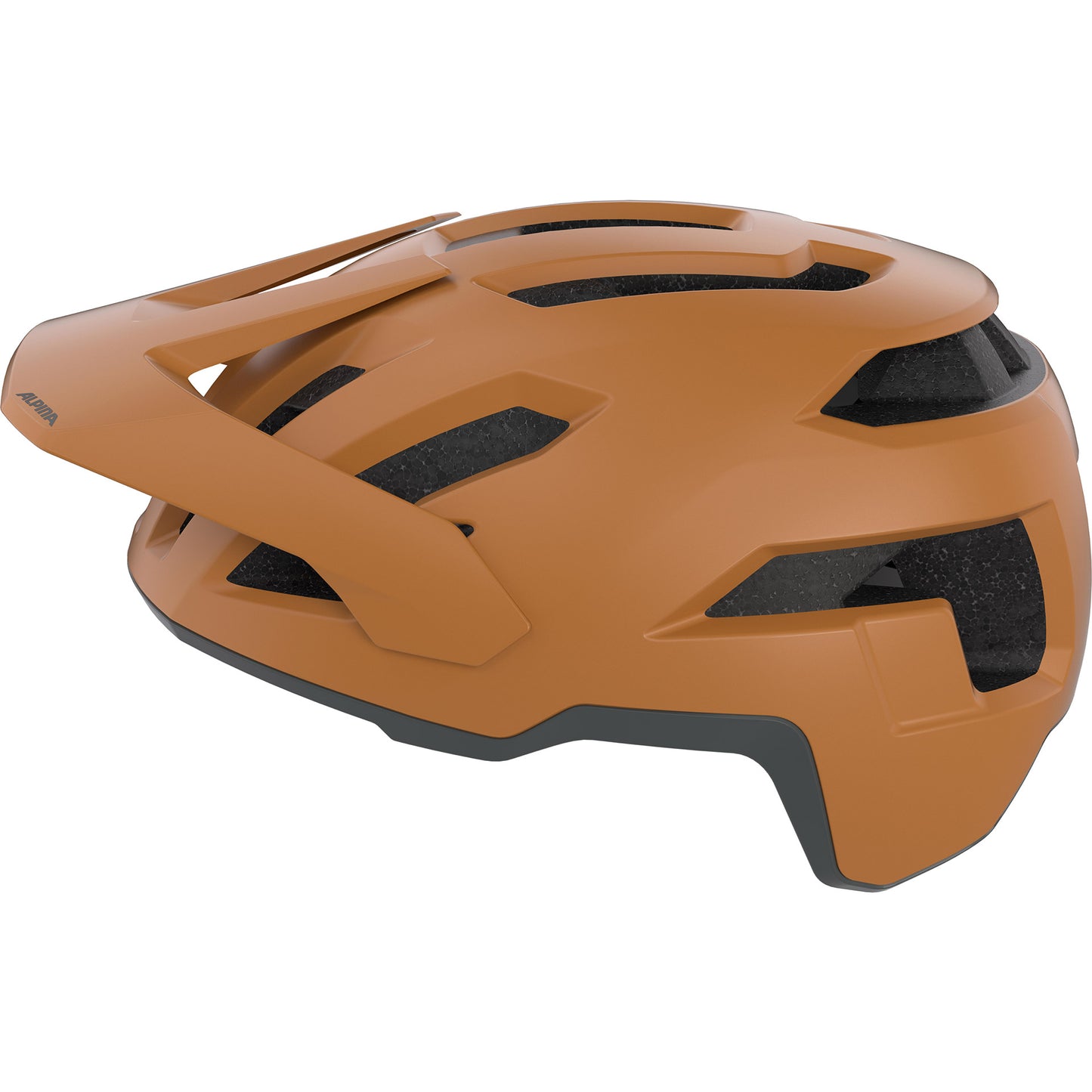 Olympic Sportswear Alpina sports mtb helm taunus 52-56 mat bruin
