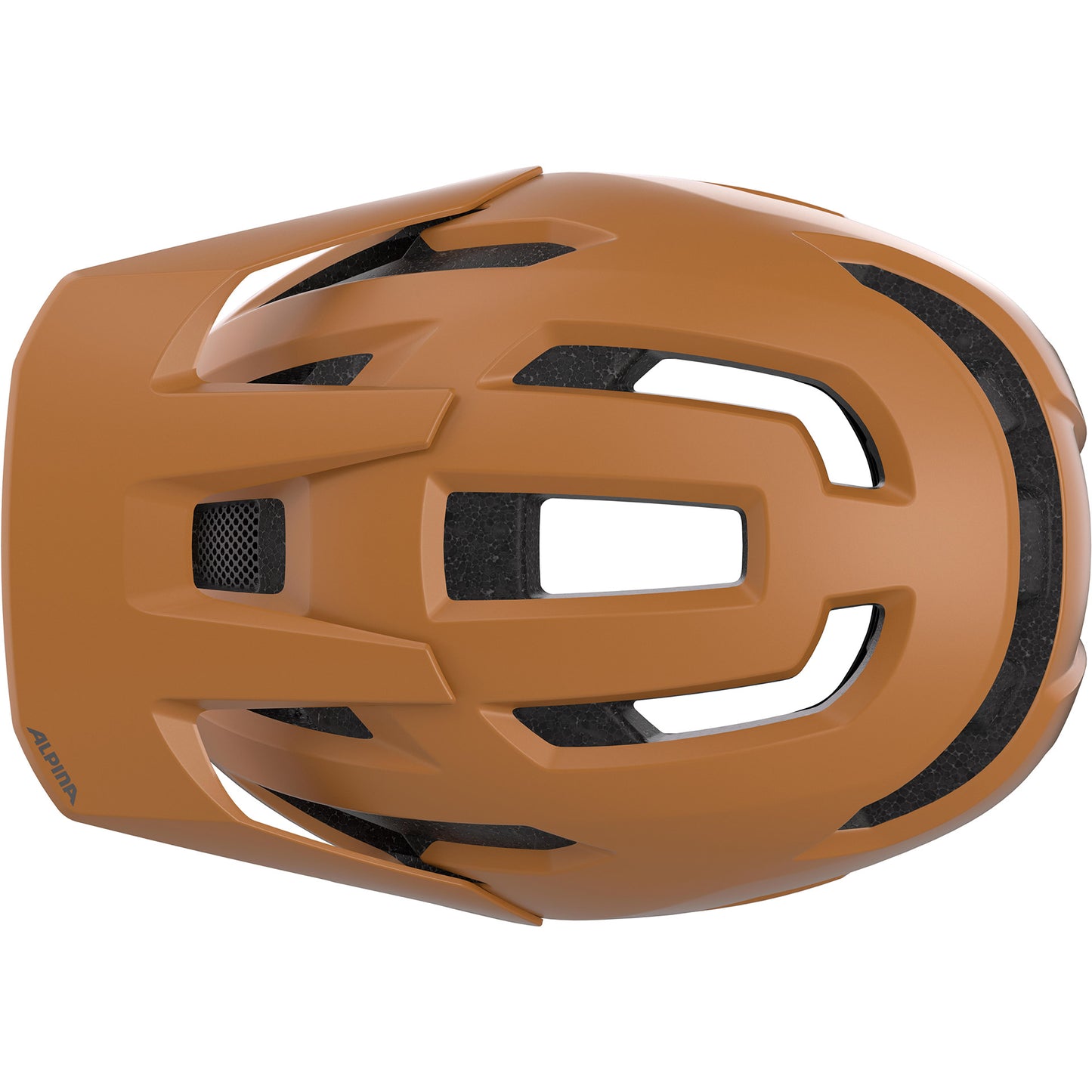 Olympic Sportswear Alpina sports mtb helm taunus 52-56 mat bruin