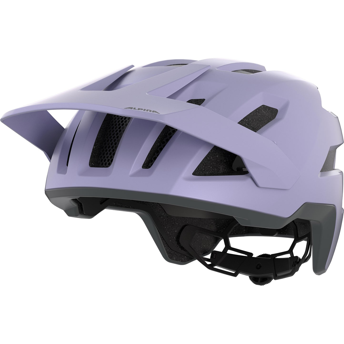 Olympic Sportswear Alpina sports mtb helm taunus 52-56 mat lila