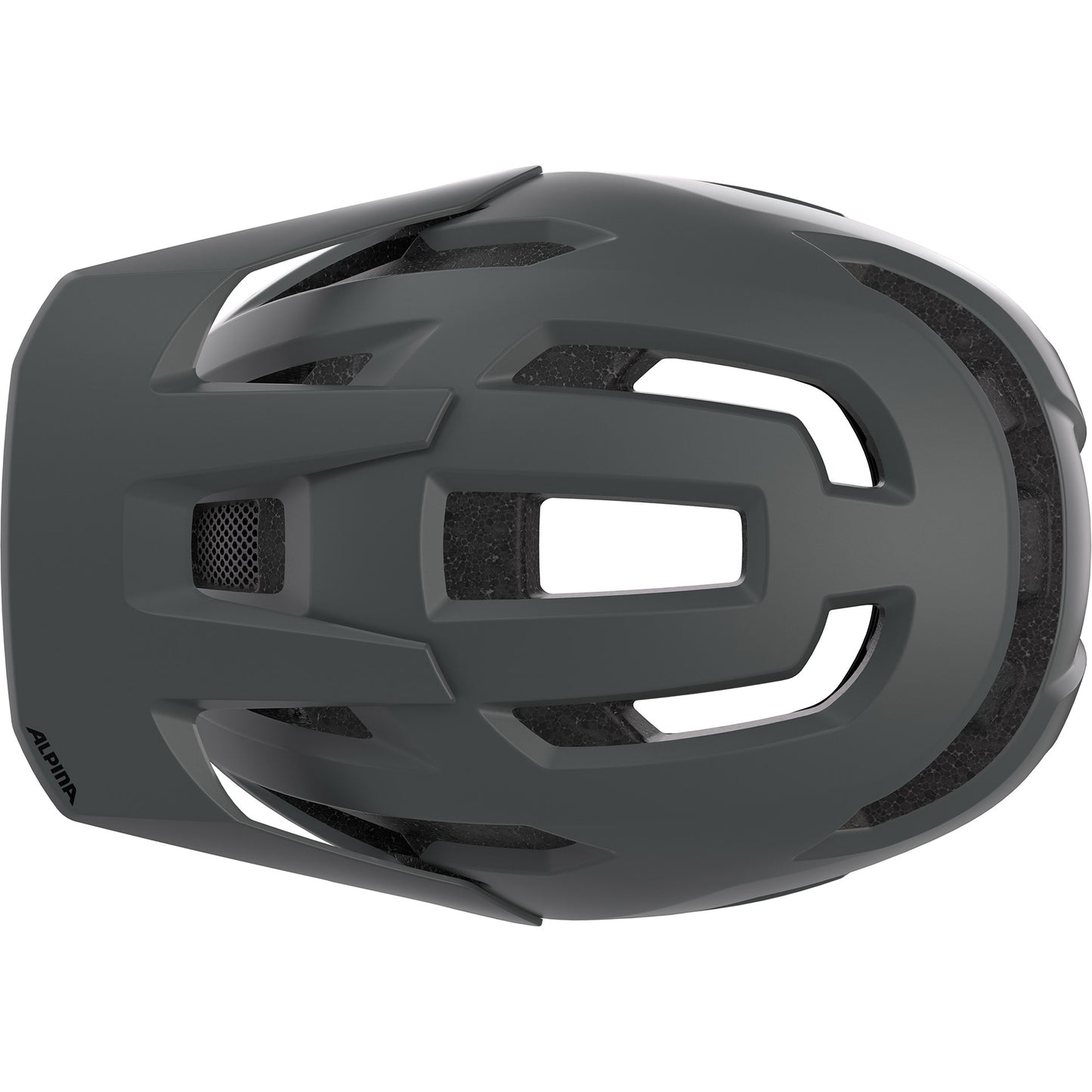 Olympic Sportswear Alpina sports mtb helm taunus 59-61 mat donkergrijs
