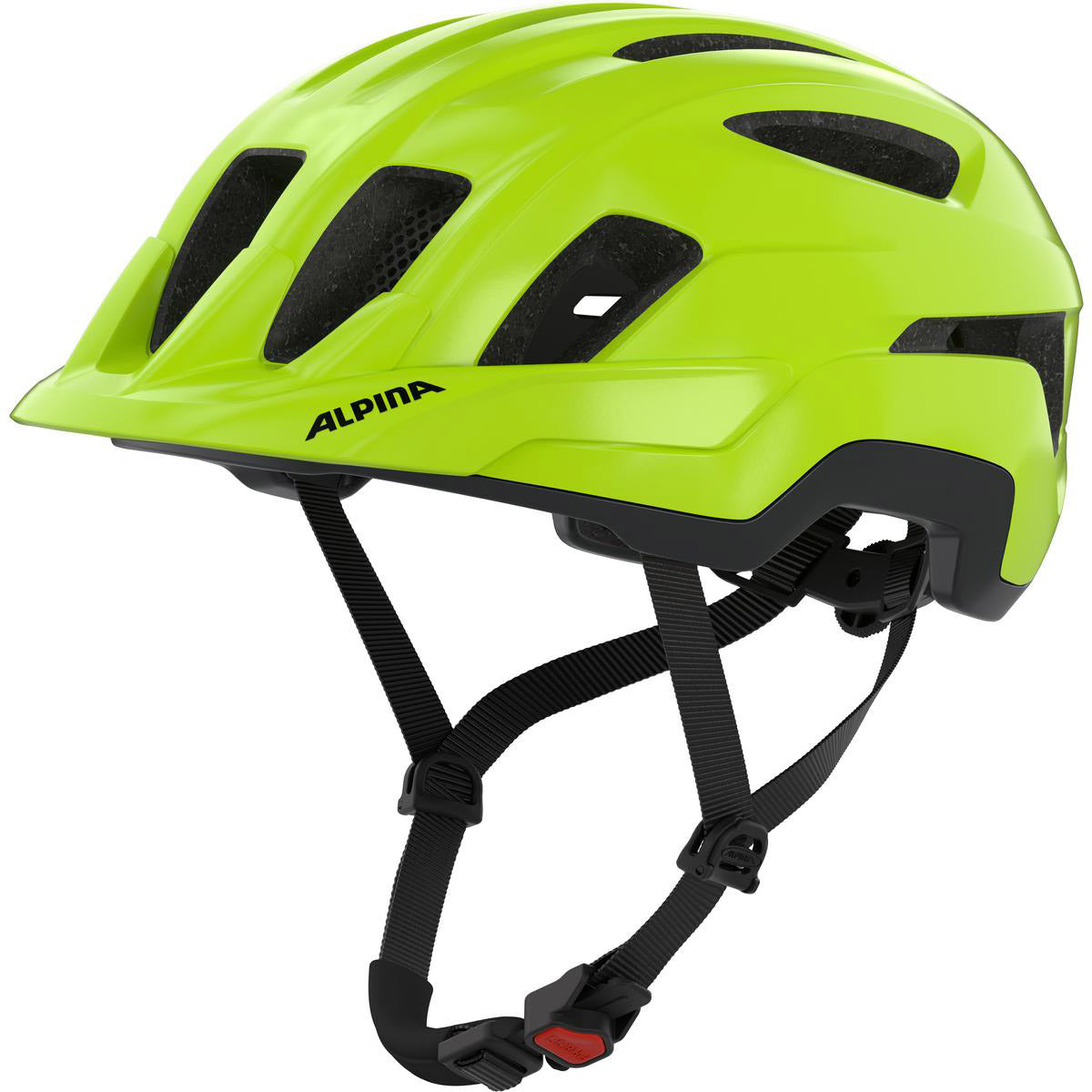 Olympic Sportswear Alpina sports tour helm paranus 52-56 glans fluo geel