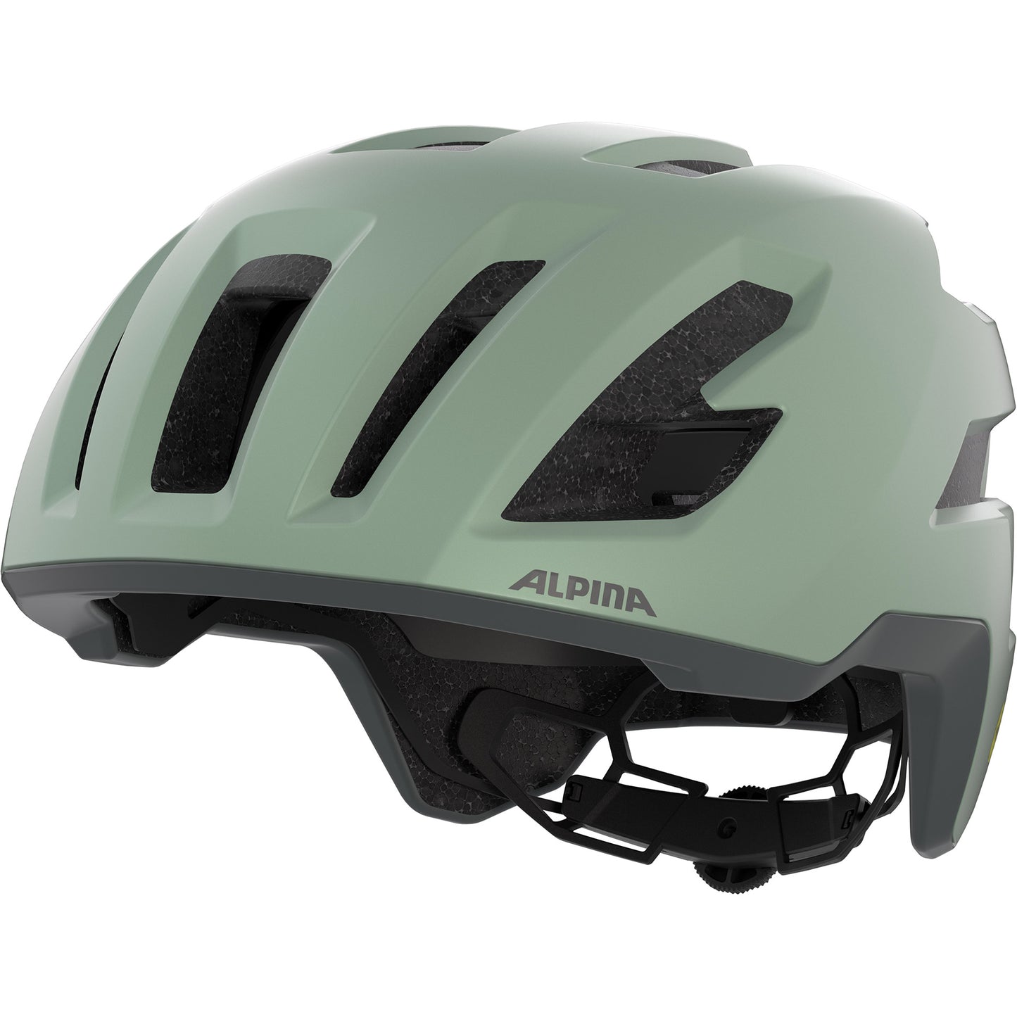 Olympic Sportswear Alpina sports tour helm taunus gravel mips 55-59 mat groen