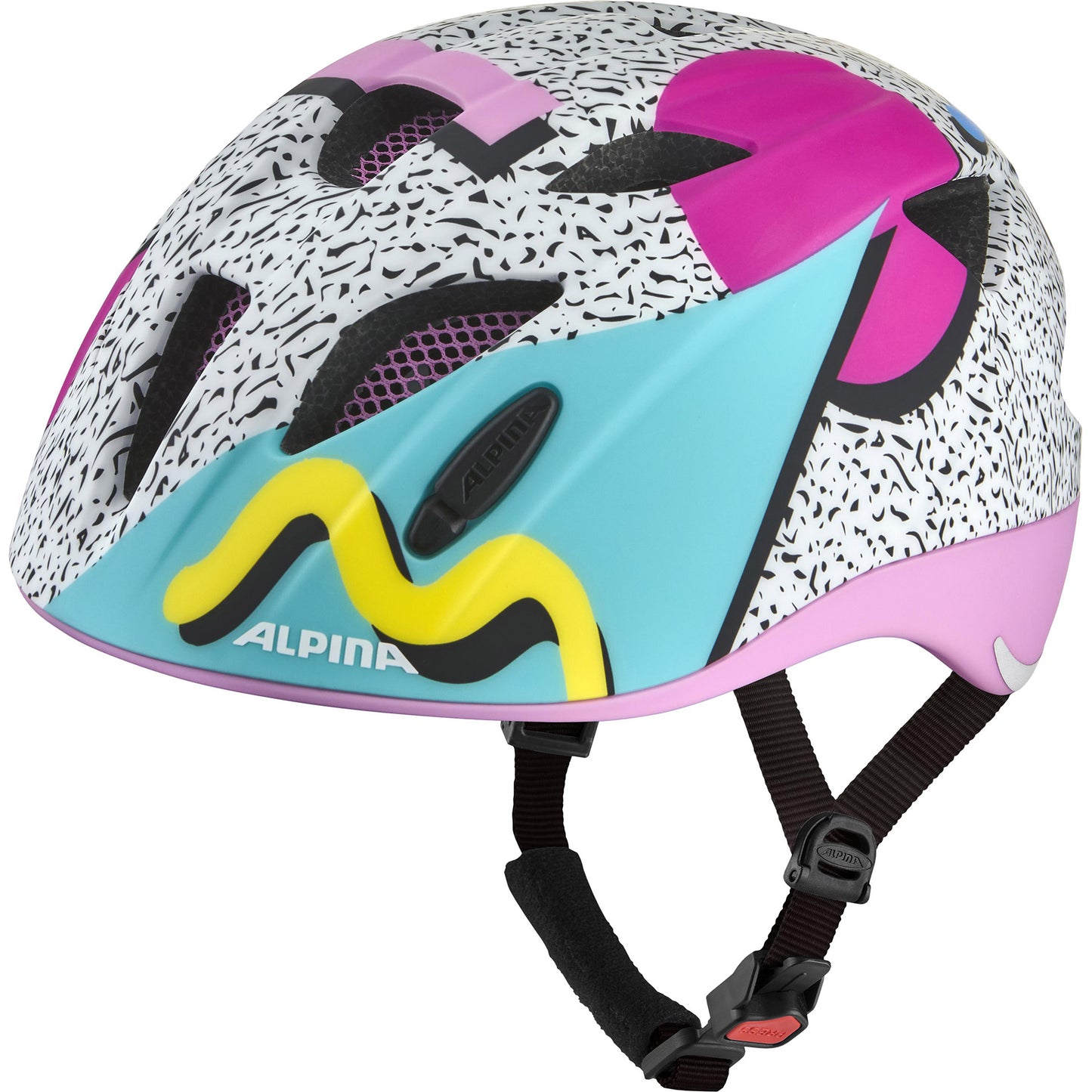 Olympic Sportswear Alpina sports kinderhelm ximo flash retro 49-54 mat