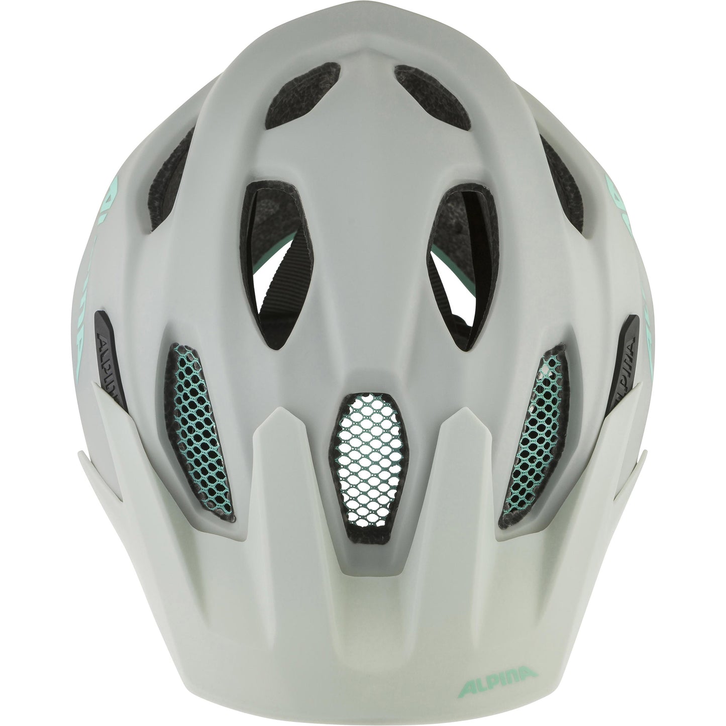 Olympic Sportswear Alpina sports kinderhelm apax jr. mips 51-56 mat turq grijs