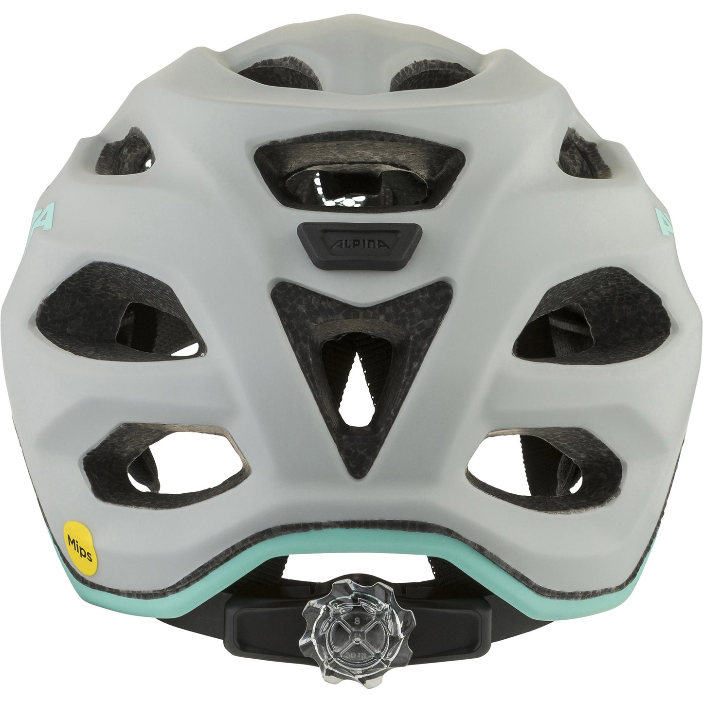 Olympic Sportswear Alpina sports kinderhelm apax jr. mips 51-56 mat turq grijs