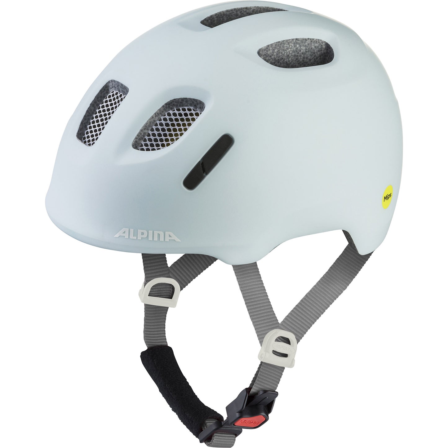 Olympic Sportswear Alpina sports kinderhelm ximo 2 mips 49-54 mat pastel blauw