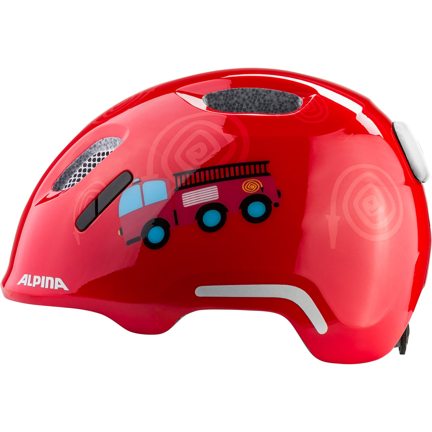 Olympic Sportswear Alpina sports kinderhelm ximo 2 flash fire fighter 45-49 gl.