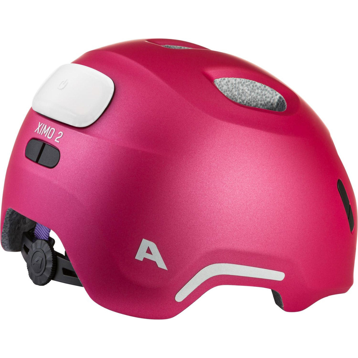 Olympic Sportswear Alpina sports kinderhelm ximo 2 flash deep rose v. 47-51 mat