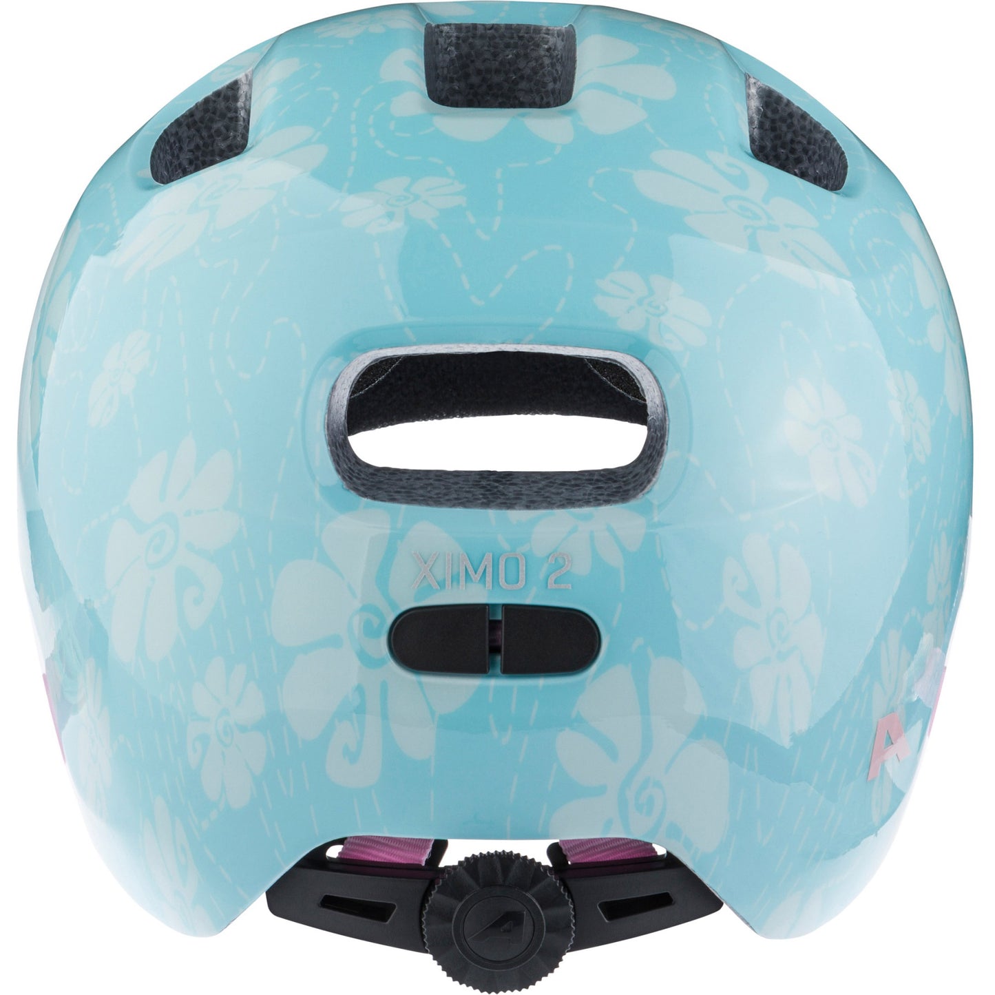 Olympic Sportswear Alpina sports kinderhelm ximo 2 aqua rose flower 49-54 glans