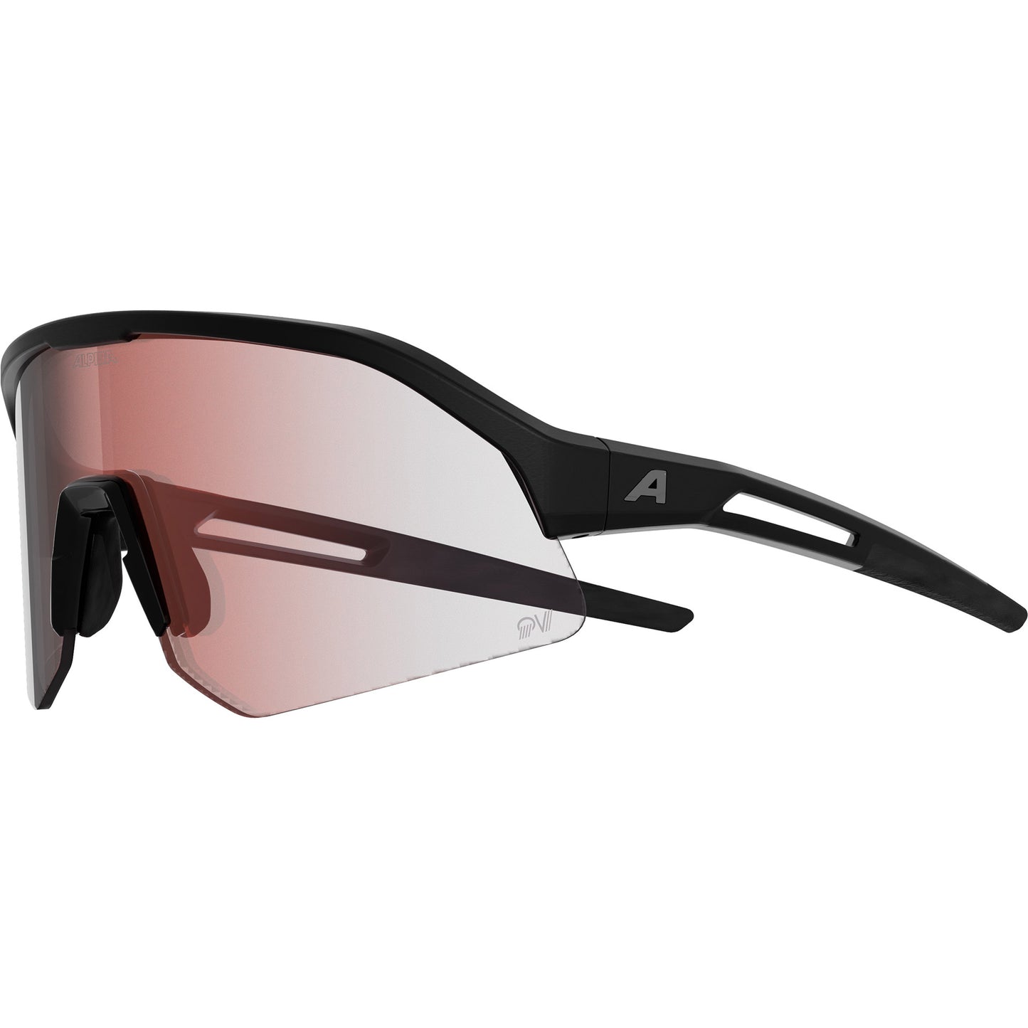 Olympic Sportswear Alpina sports sportbril sonic hr m qv mat zwart
