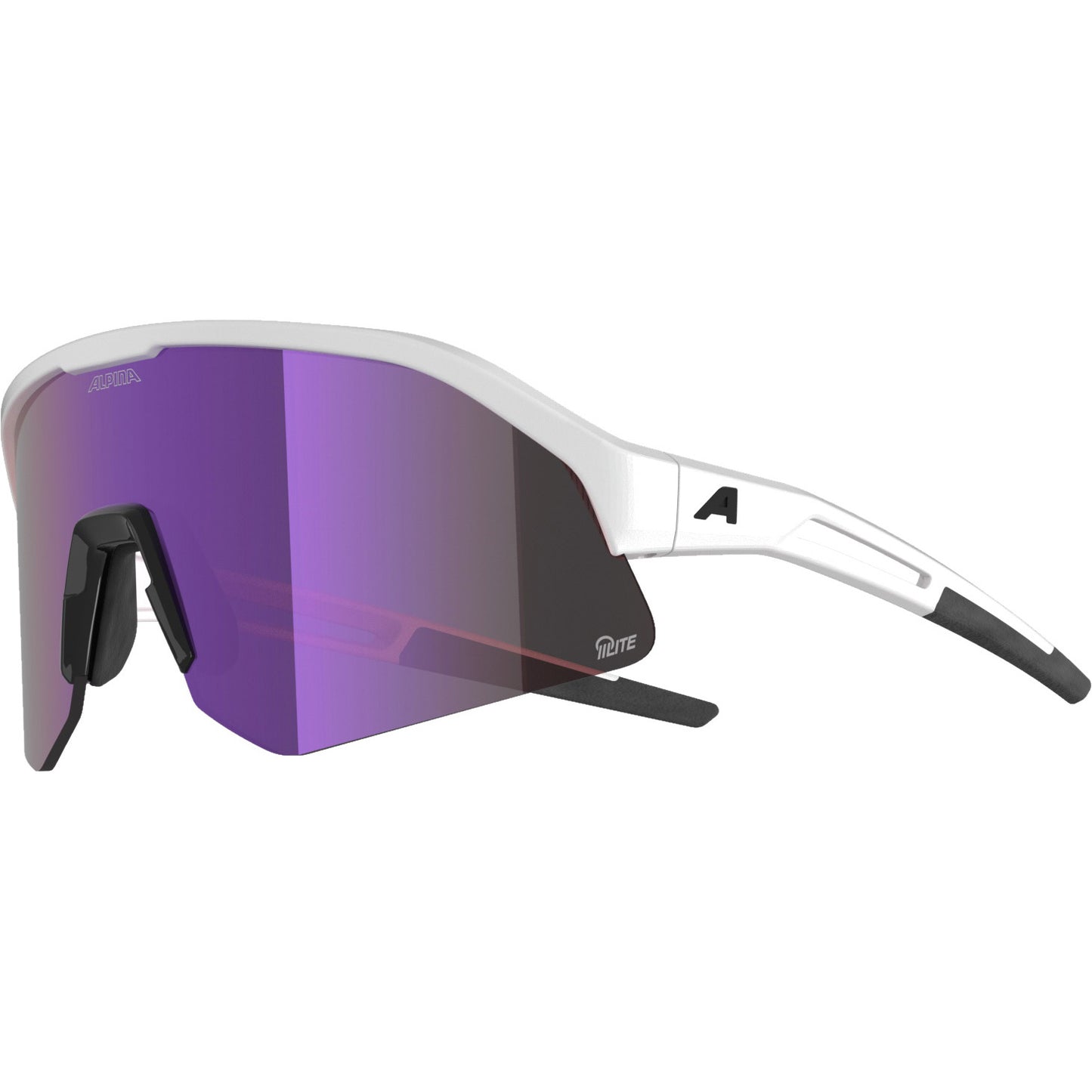 Olympic Sportswear Alpina sports sportbril sonic hr m q-lite glans wit