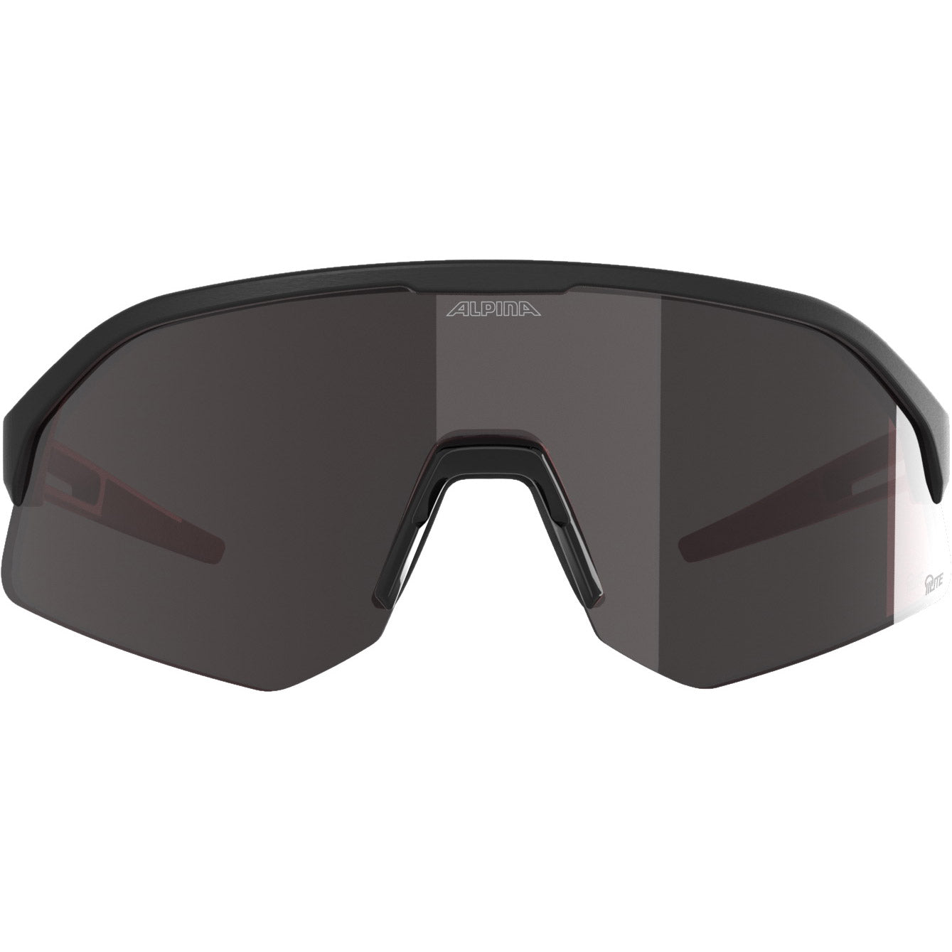 Olympic Sportswear Alpina sports sportbril sonic hr m q-lite spiegel mat zwart