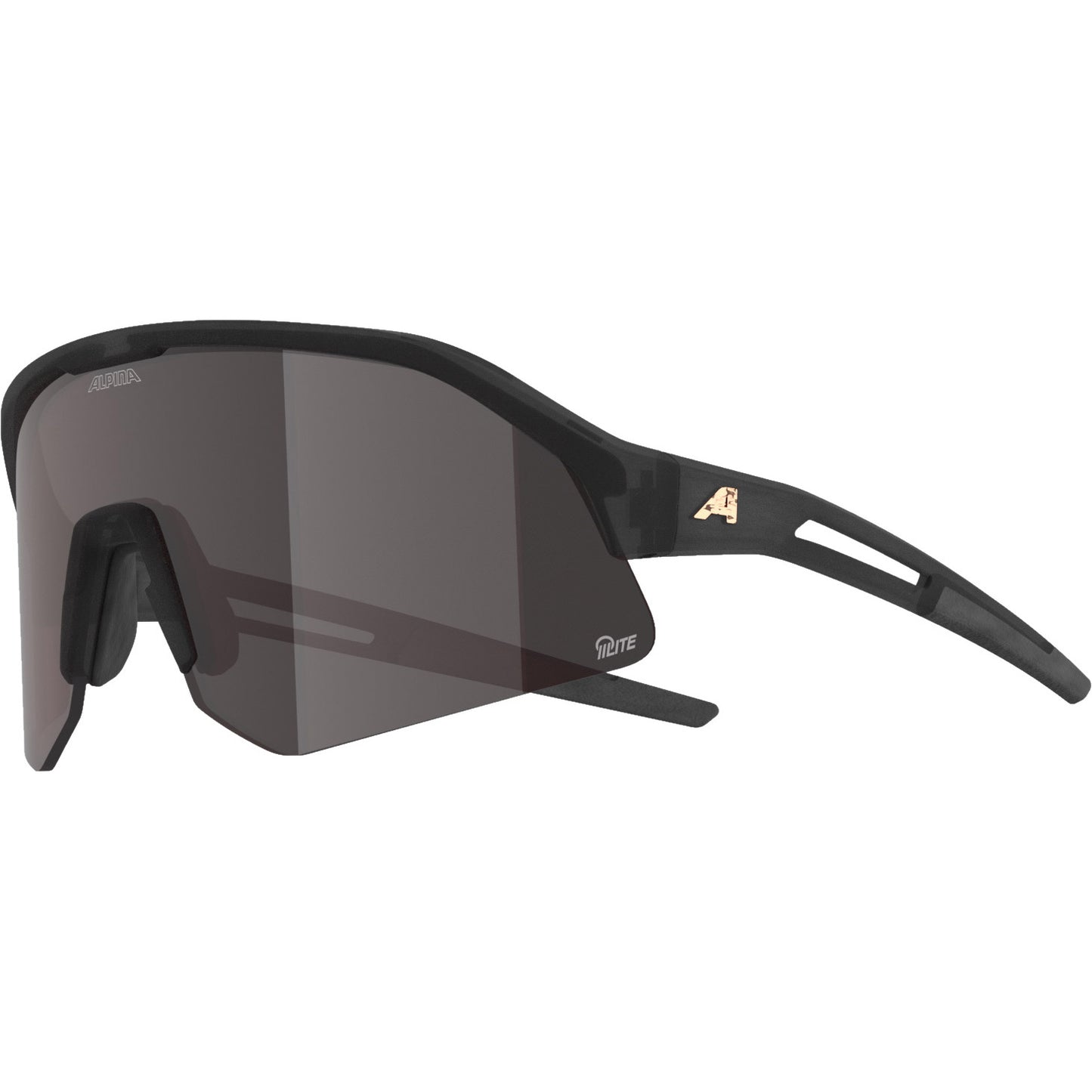 Olympic Sportswear Alpina sports sportbril sonic hr m q-lite glans grijs
