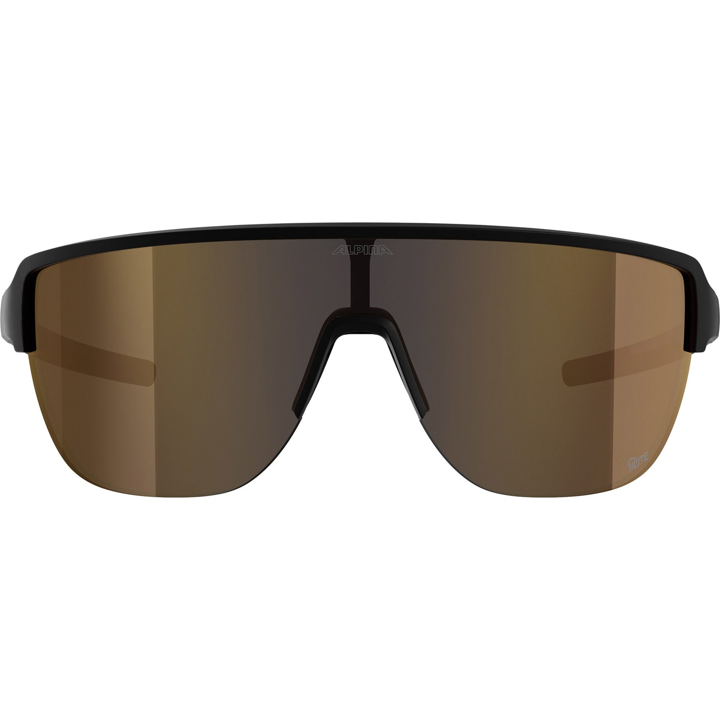 Olympic Sportswear Alpina sports sportbril ram 2.0 q-lite goud sp. mat zwart