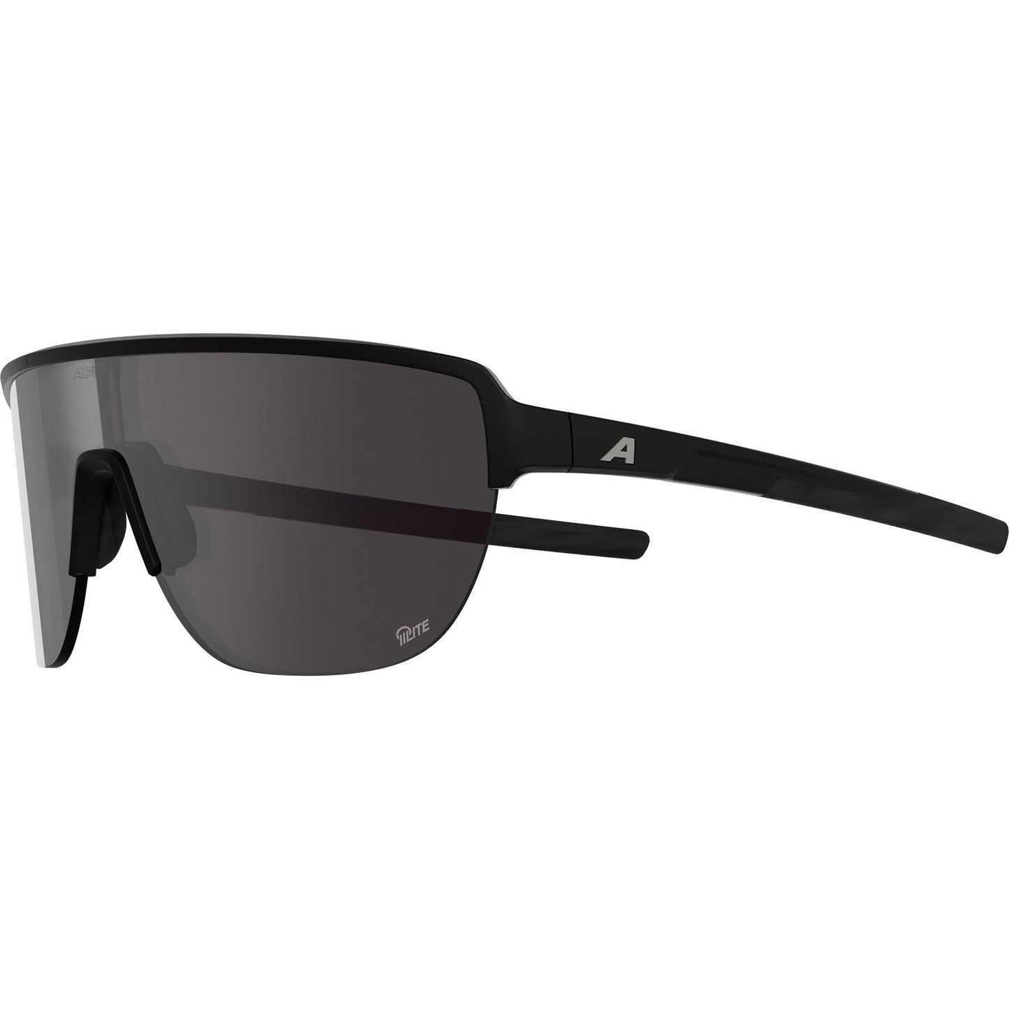 Olympic Sportswear Alpina sports sportbril ram 2.0 q-lite zilv. sp. mat zwart
