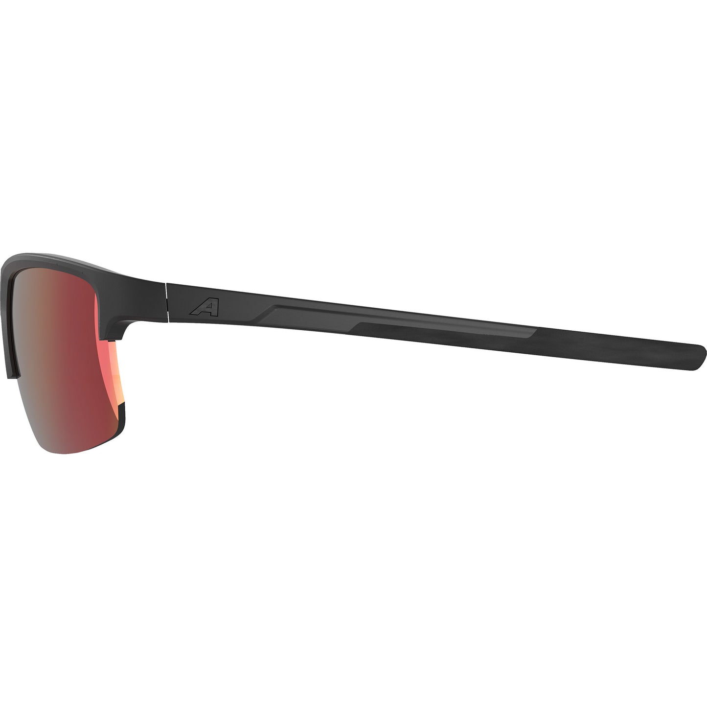 Olympic Sportswear Alpina sports sportbril eagle q-lite rode sp. mat zwart