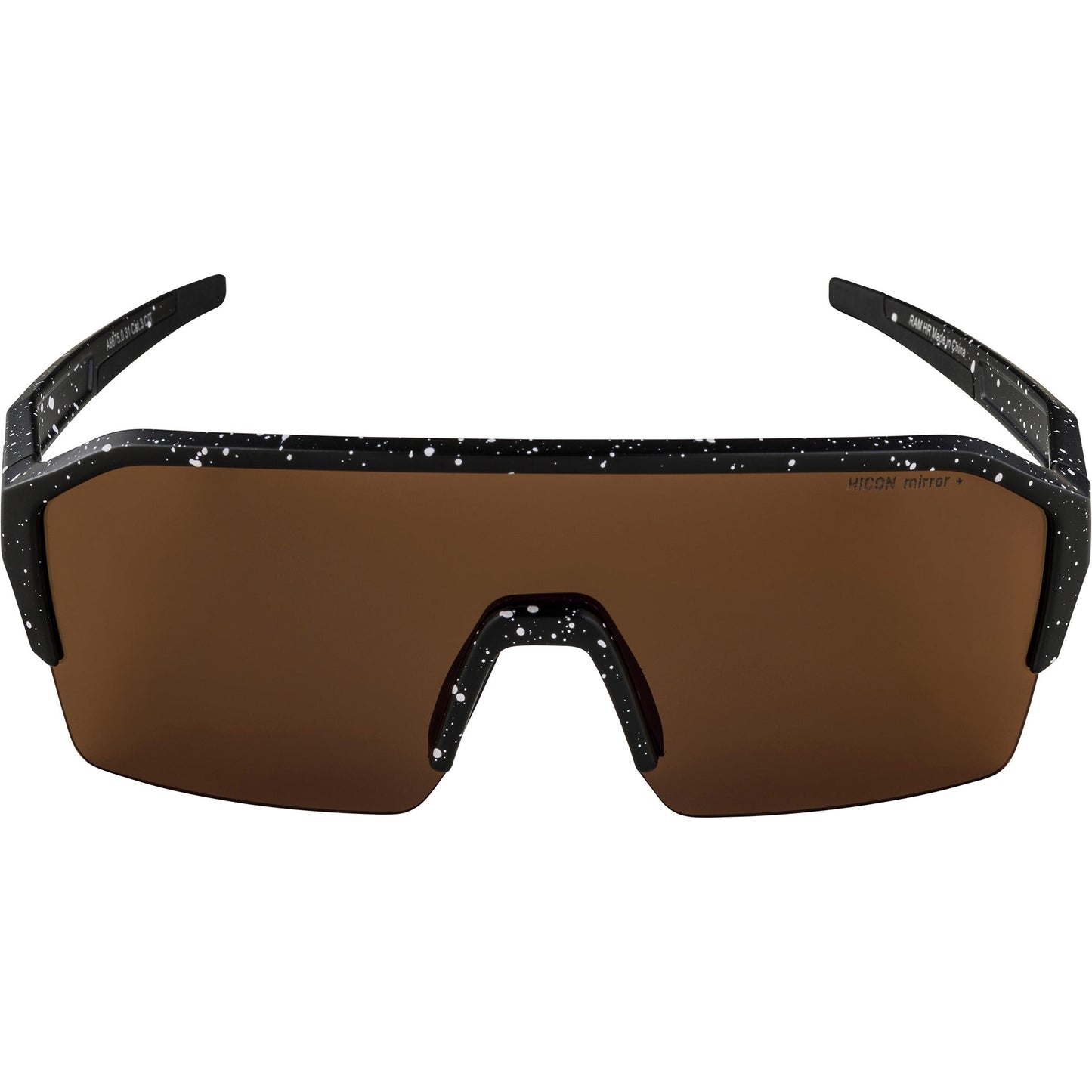 Olympic Sportswear Alpina sports sportbril ram hr q-lite rode spiegellens zwart