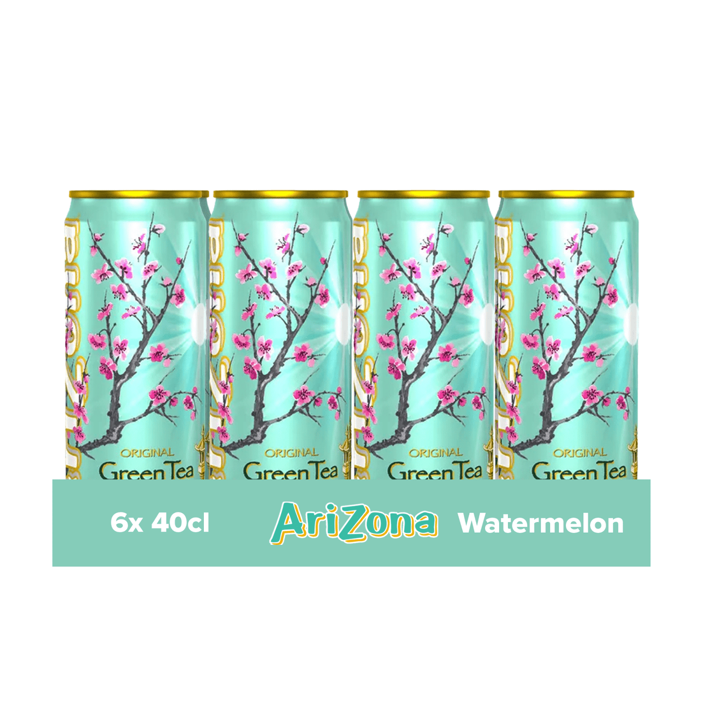Arizona original green tea with honey blik (12x 33cl)